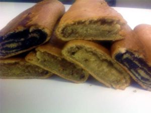 Hungarian Nut And Poppy Seed Rolls