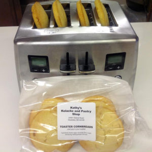 Bag of six CornTops(TM) Toaster Cornbreads